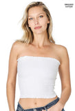 Simply Sweet Tube Top in White