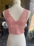 FrilLEE Lily Lace Bralette Blush