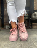 Mauve Studded Tennies