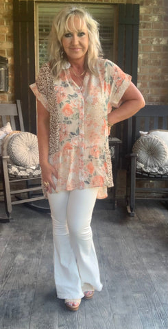 Everything Pretty Blouse in Ginger