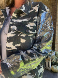 Over the Top Sequin Camo Jacket