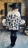 Toasty in Leopard Cardigan