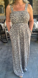 Everyday Pretty Leopard Jumpsuit/Restock