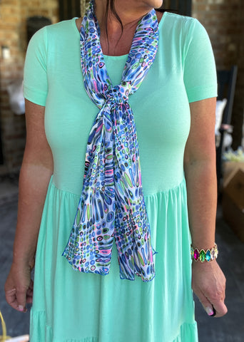 Betsy Scarf in Blue