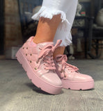 Mauve Studded Tennies