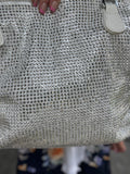 Bling It On Handbag in White