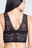 FrilLEE Lily Lace Bralette Black