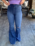 Morgan Jeans in Medium Blue/Restock