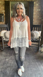 Sweet Pearl Lace Top/Restock